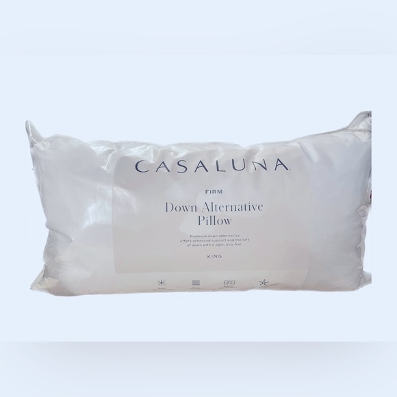 King CASALUNA Firm Down Alternative Pillow Back Sleeper Side Sleeper Target NEW - Picture 6 of 7